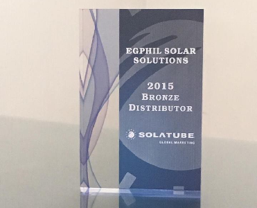 EGPHIL Solar Solutions are proud Bronze Distributors of Solatube